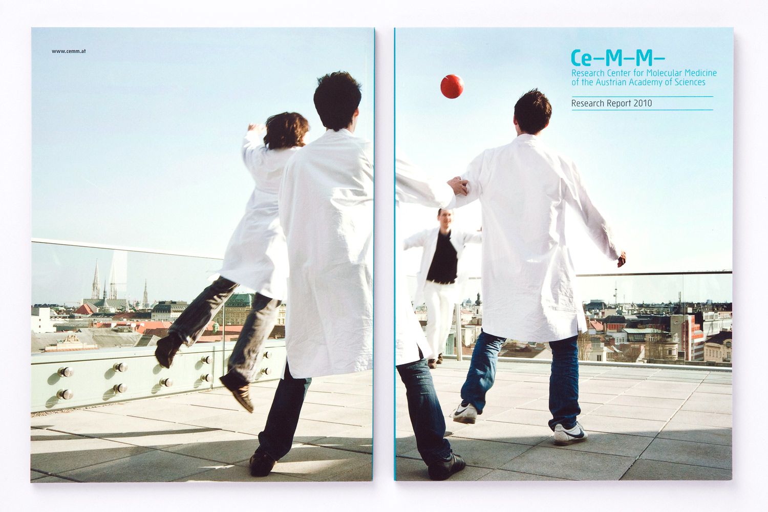 CeMM Report 2010 Cover