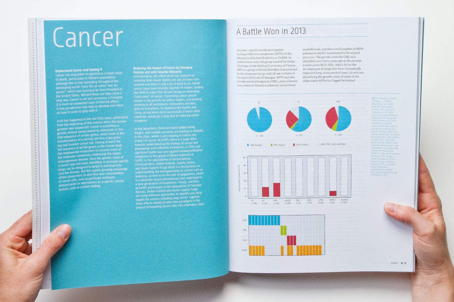 CeMM Report 2013 Cancer