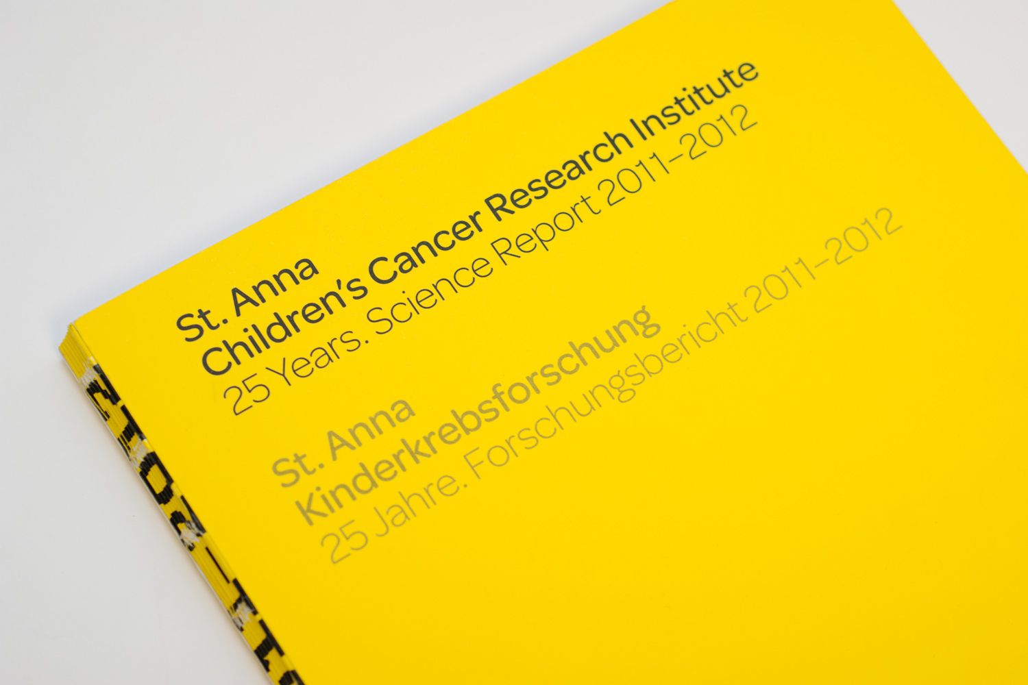 St. Anna Forschungsbericht 2011–2012 Cover