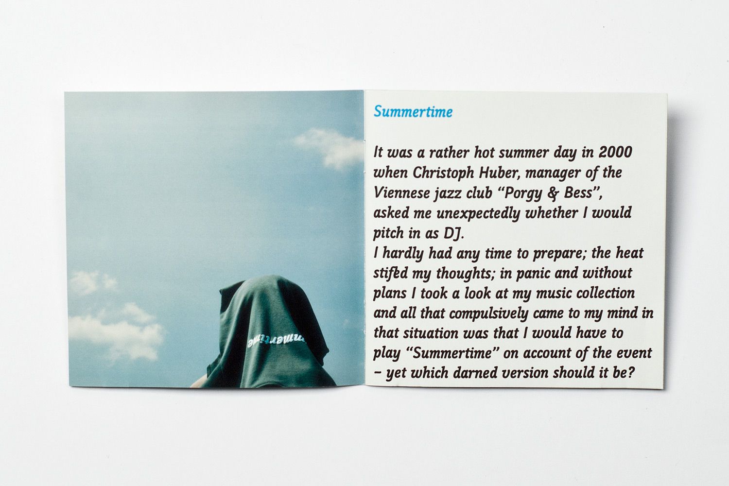 Summertime CD 1 booklet 1